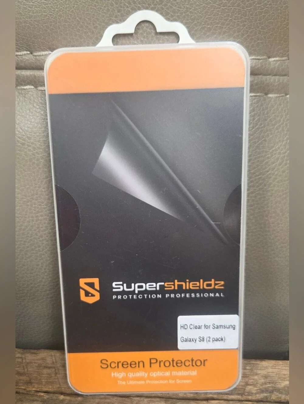 Supershieldz HD Clear Screen Protector 2 pack for Samsung Galaxy S8 ~ Bin 1H